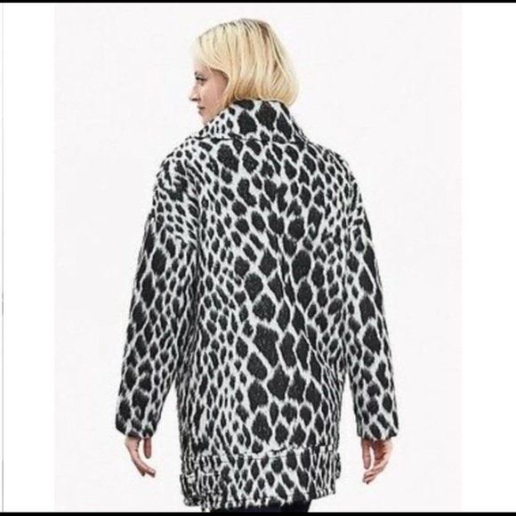 BANANA REPUBLIC COCOON MOTO OVERSIZED JACKET. PTP 23 - Picture 2 of 11